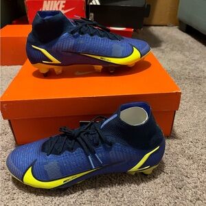 Nike Blue Soccer Cleats